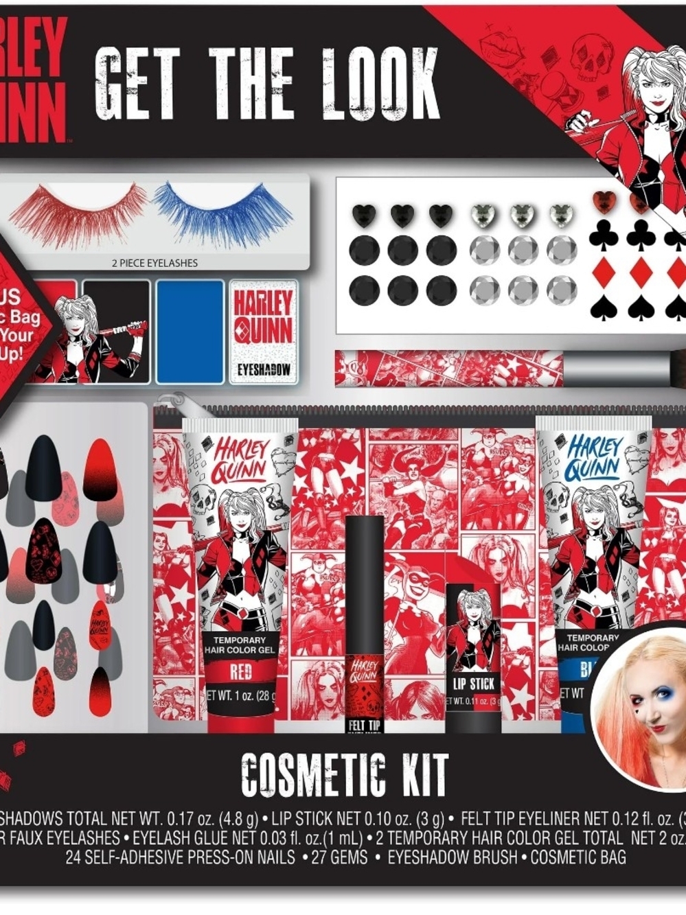 Harley Quinn Comestic Kit